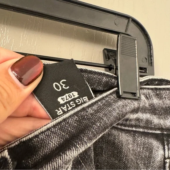 Big Star 1974 Stylish Gray Denim Jeans - Picture 3 of 4